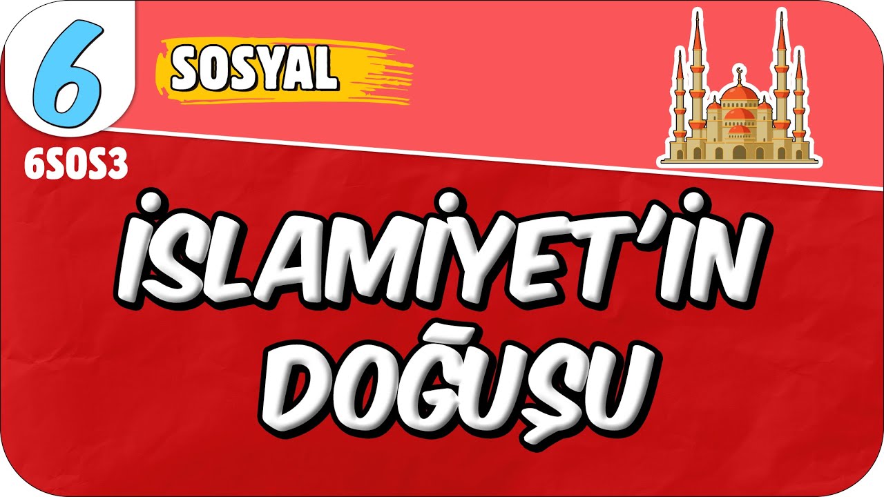 İslamiyet'in Doğuşu 📕 6. Sınıf Sosyal #2025