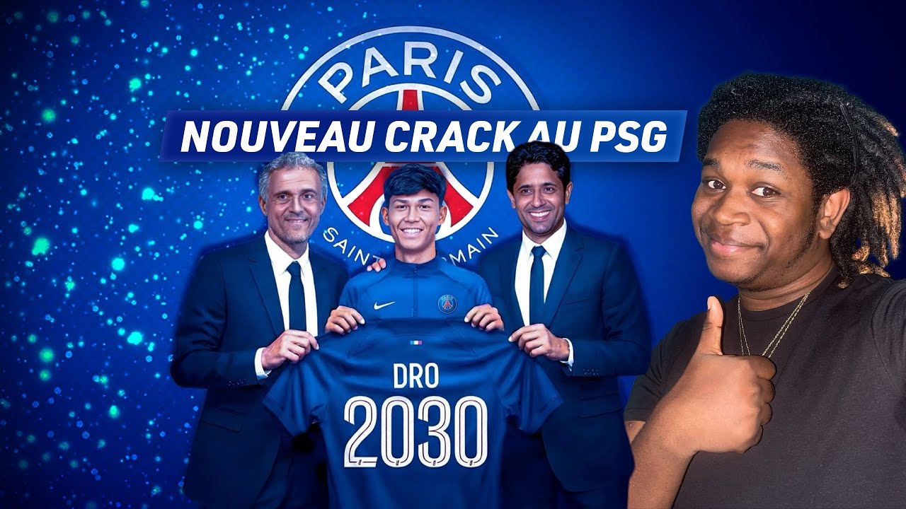 IL EST ENFIN ARRIVÉ AU PSG !