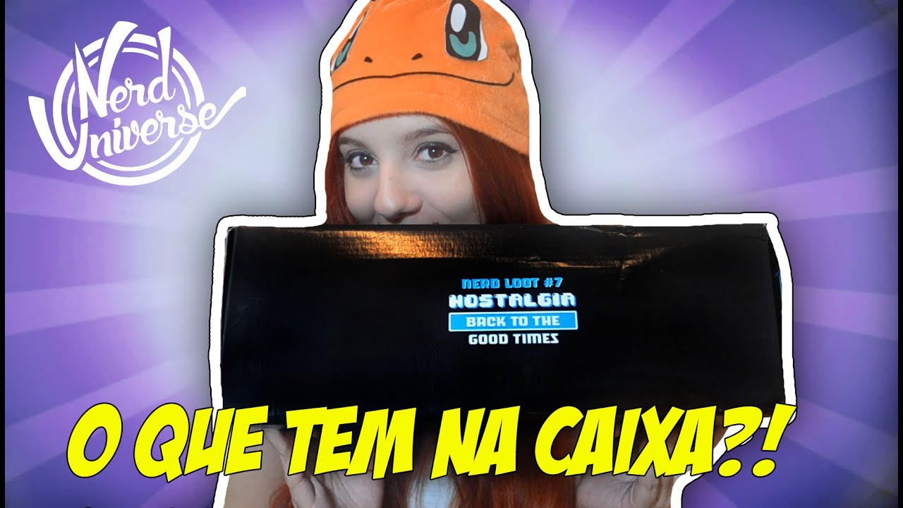 UNBOXING CAIXA NOSTALGIA #nerduniverse