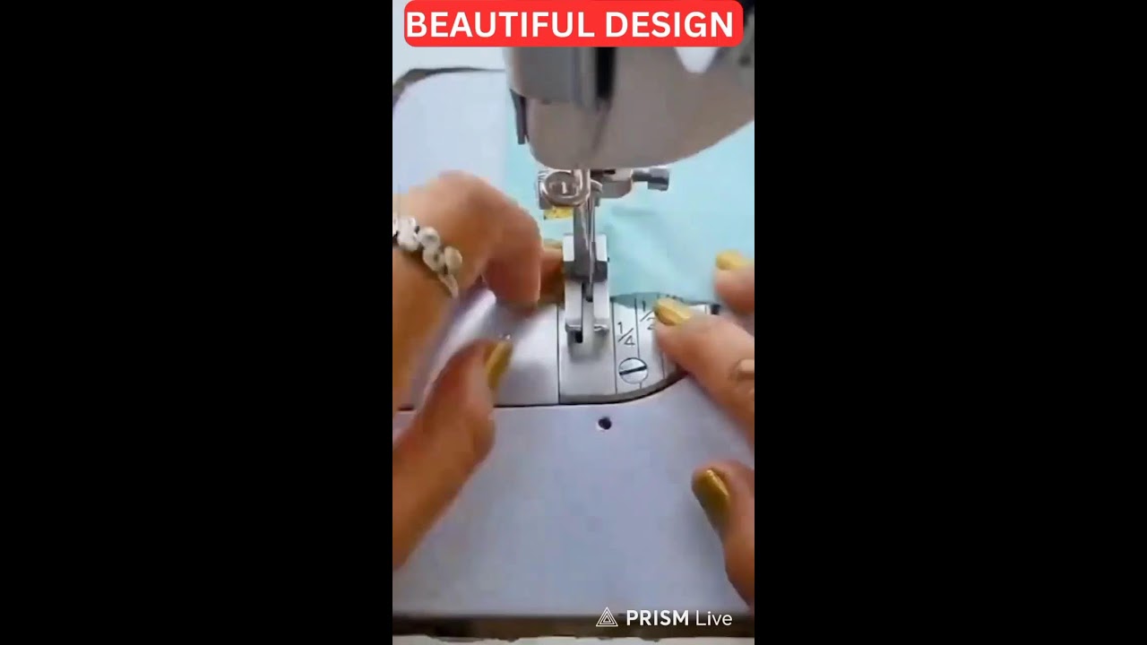 Make an Amazing Neckline and  sleeve design using simple sewing trick 