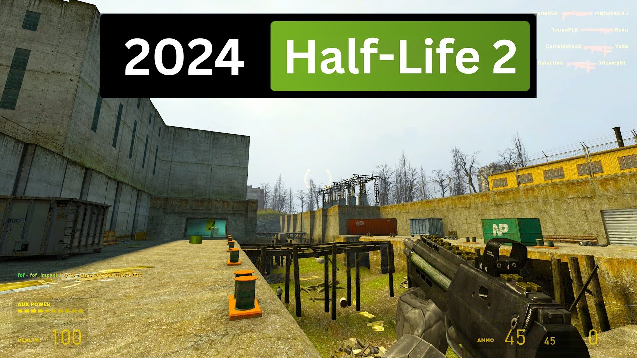 Half-Life 2 Deathmatch в 2024 году — играть по-прежнему потрясающе!