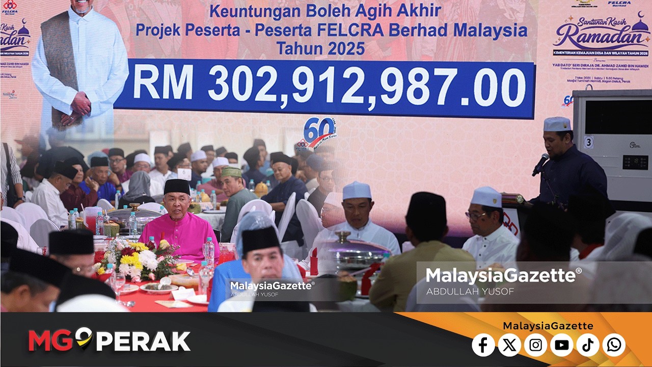 MGPerak: Felcra Umum Agihan Akhir Keuntungan P&P 302.9 Juta