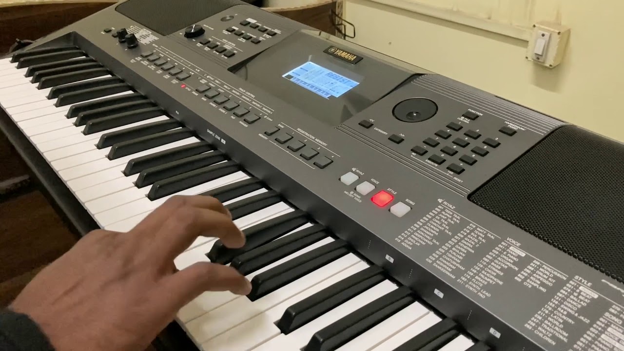 UNBOXING YAMAHA I500 | INDIAN VOICES & RHYTHMS