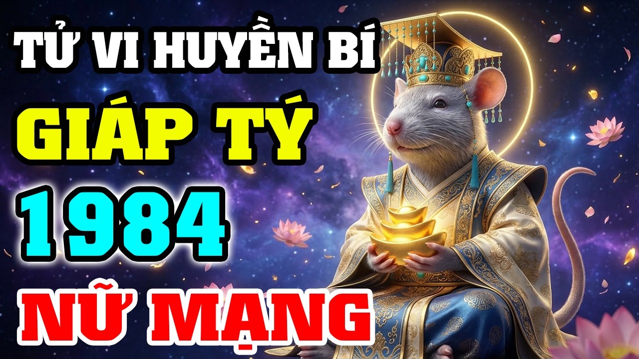 Tử Vi Tuổi Tý 1984 - 43 Tuổi Nữ Mạng Năm 2026: Vượt Sóng Gió, Đón Phúc Lộc