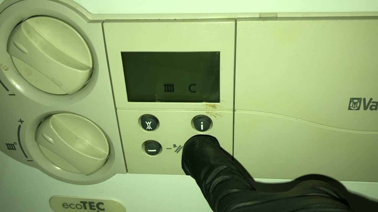 Старые коды Vaillant Ecotec P | Программа продувки P.00 | P1 Высокое пламя | P2 Низкое пламя