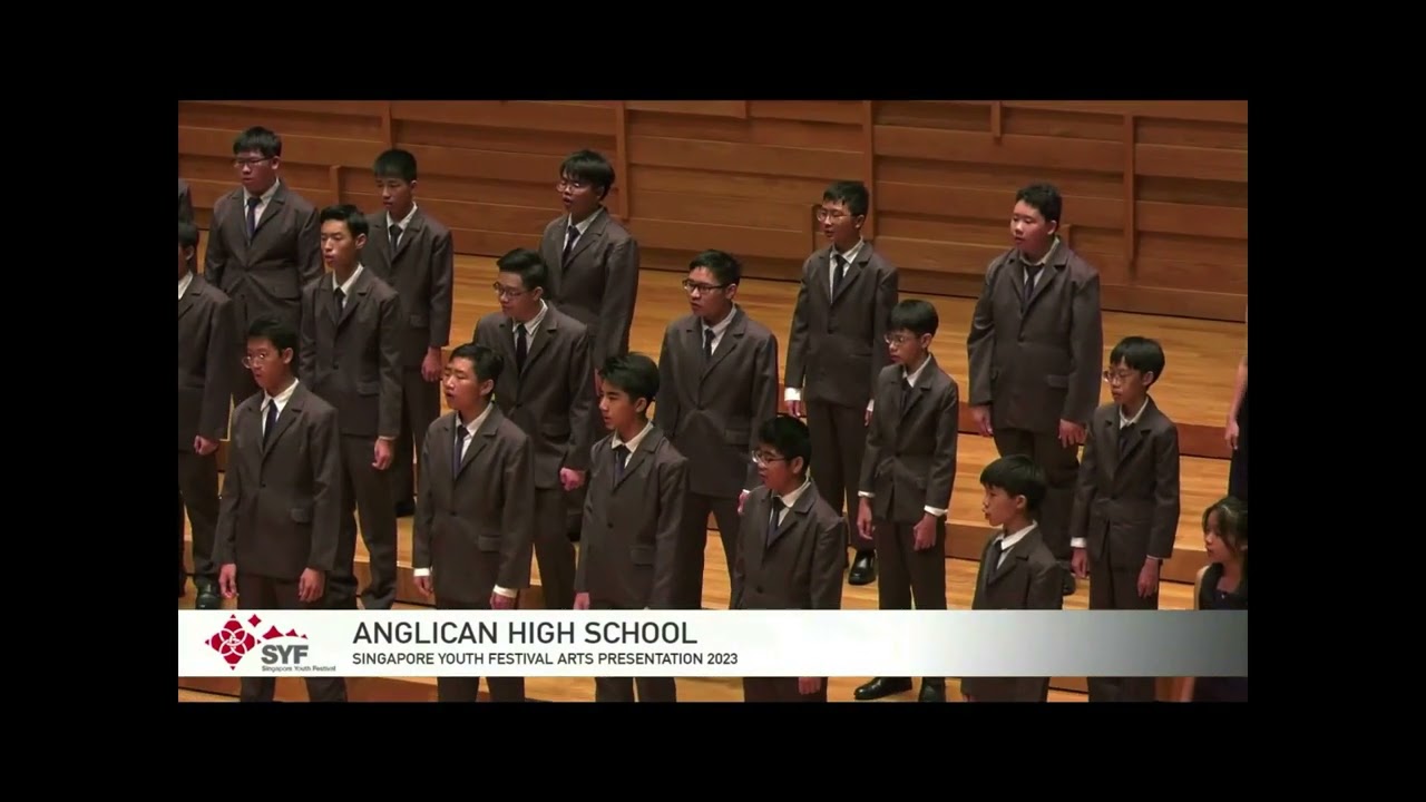 [SYF 2023] ANGLICAN HIGH SCHOOL CHOIR - ALL CREATURES NOW ARE MERRY MINDED, CREDO