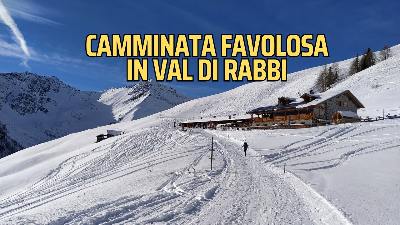 MALGA MONTE SOLE ALTA in inverno - Val di Rabbi