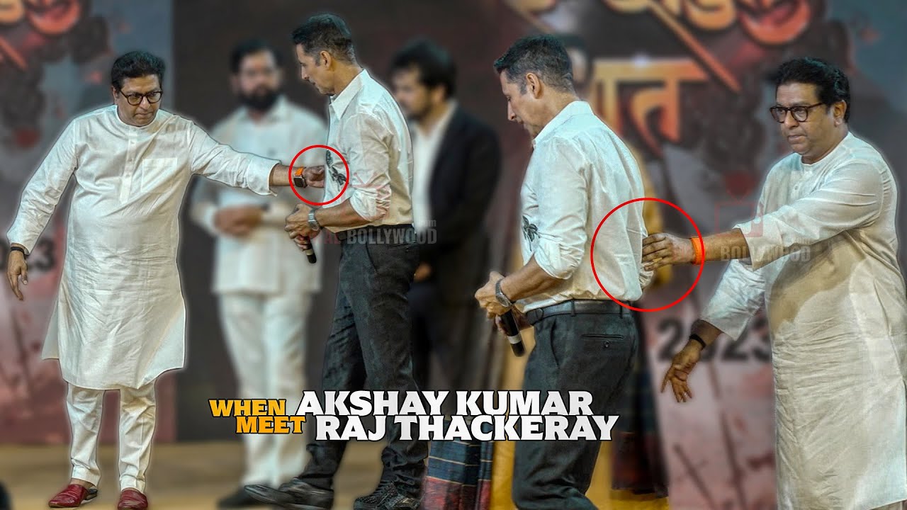 Raj Thackeray Show RESPECT to Akshay Kumar and Tell Him to Stand Ahead | Then Akshay Did This....