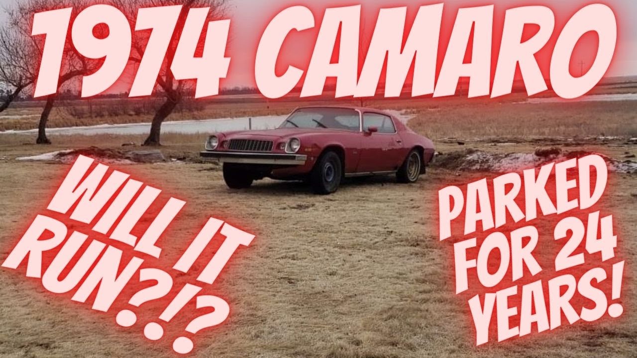 1974 Chevy Camaro Abandoned for 24 Years! Rust Bucket Facebook Marketplace Find! Will it Run?!?