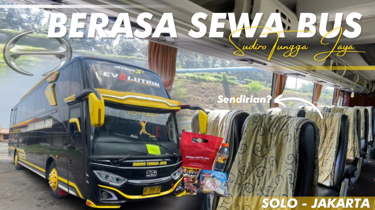 PERTAMA KALI NAIK STJ KOK BEGINI⁉️Trip Solo-Jakarta with Sudiro Tungga Jaya ‘Evolution’