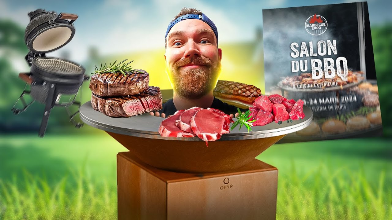 Je passe 3 jours dans LE plus Grand Salon du Barbecue de France !