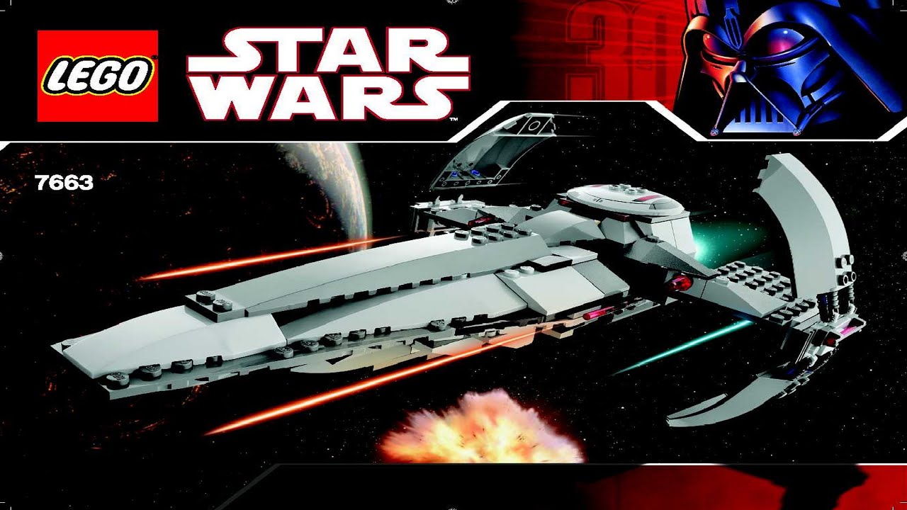 LEGO instructions - Star Wars - 7663 - Sith Infiltrator&trade;