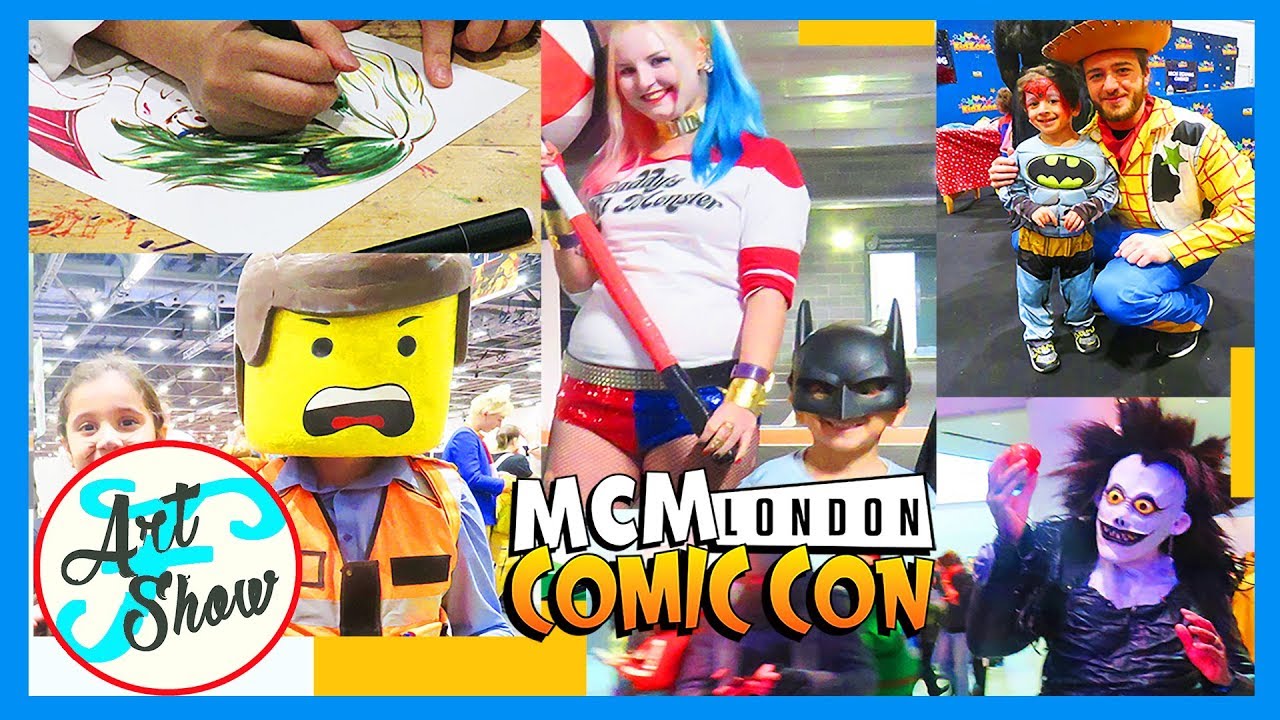 COMIC CON LONDON  2016 ! | Fatema's Art Show