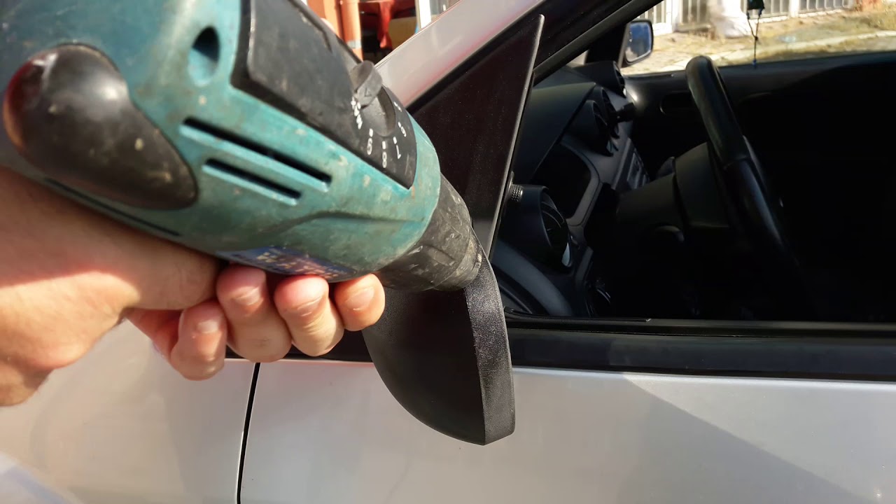 SICAK HAVA TABANCASI İLE SOLMUŞ AYNA PARLATMA.