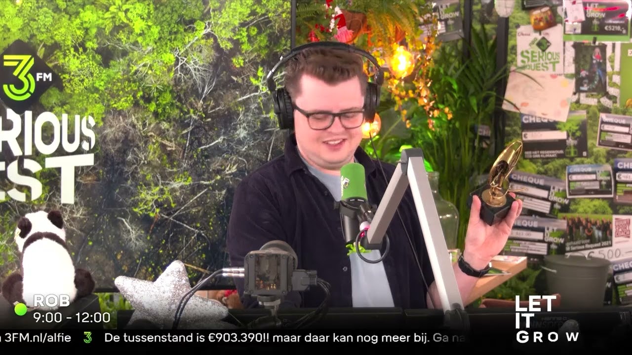 [3FM Serious Request] Gerard en Giel bieden mee op 3FM Marconi-Award 23-12-2021