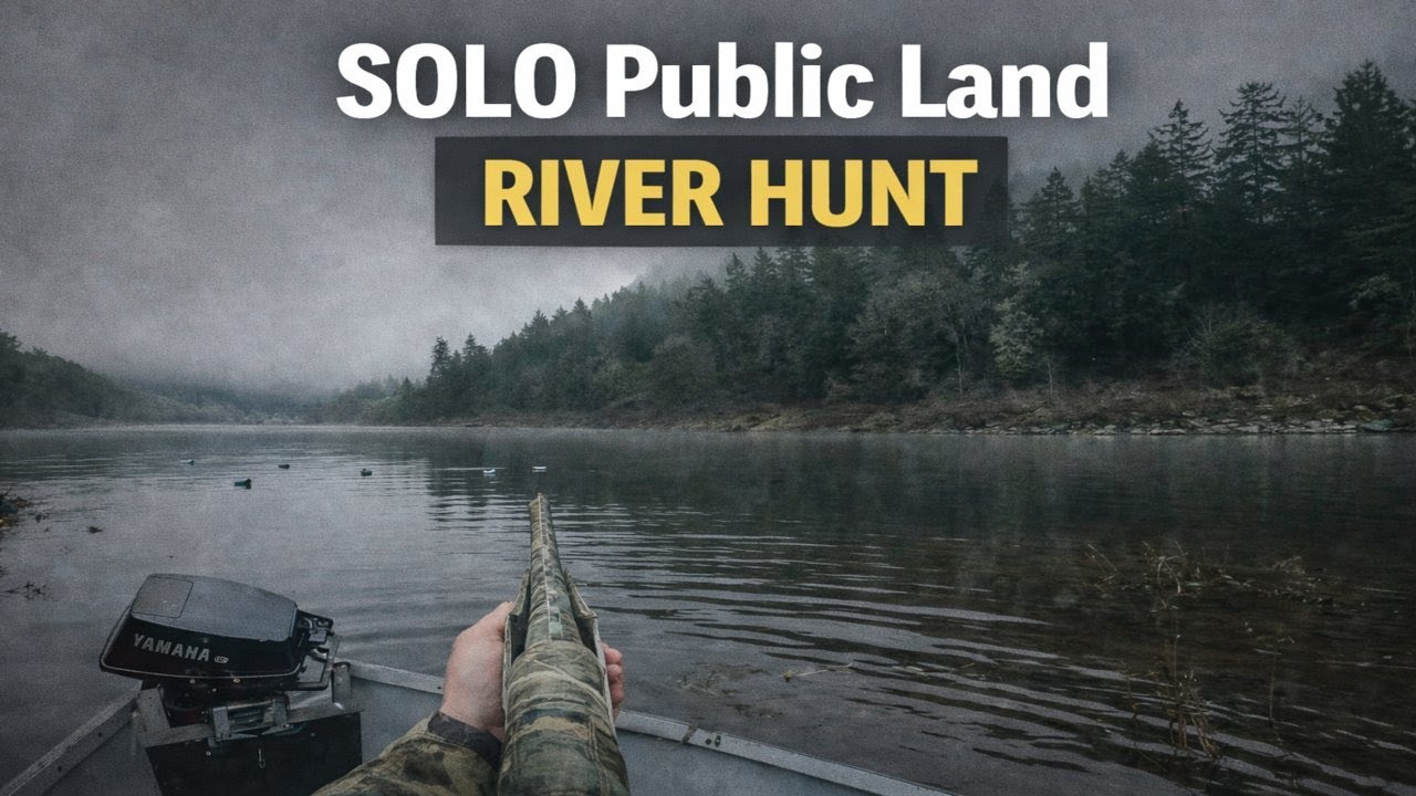 SOLO Duck Hunt on a Public River | LIMIT OUT