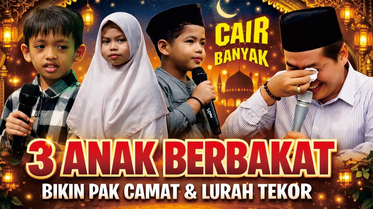 PECAH TANGIS HARU ABAH ANZA LIHAT ADA 3 ANAK BERBAKAT SEMUA || KH. ANWAR ZAHID 2026