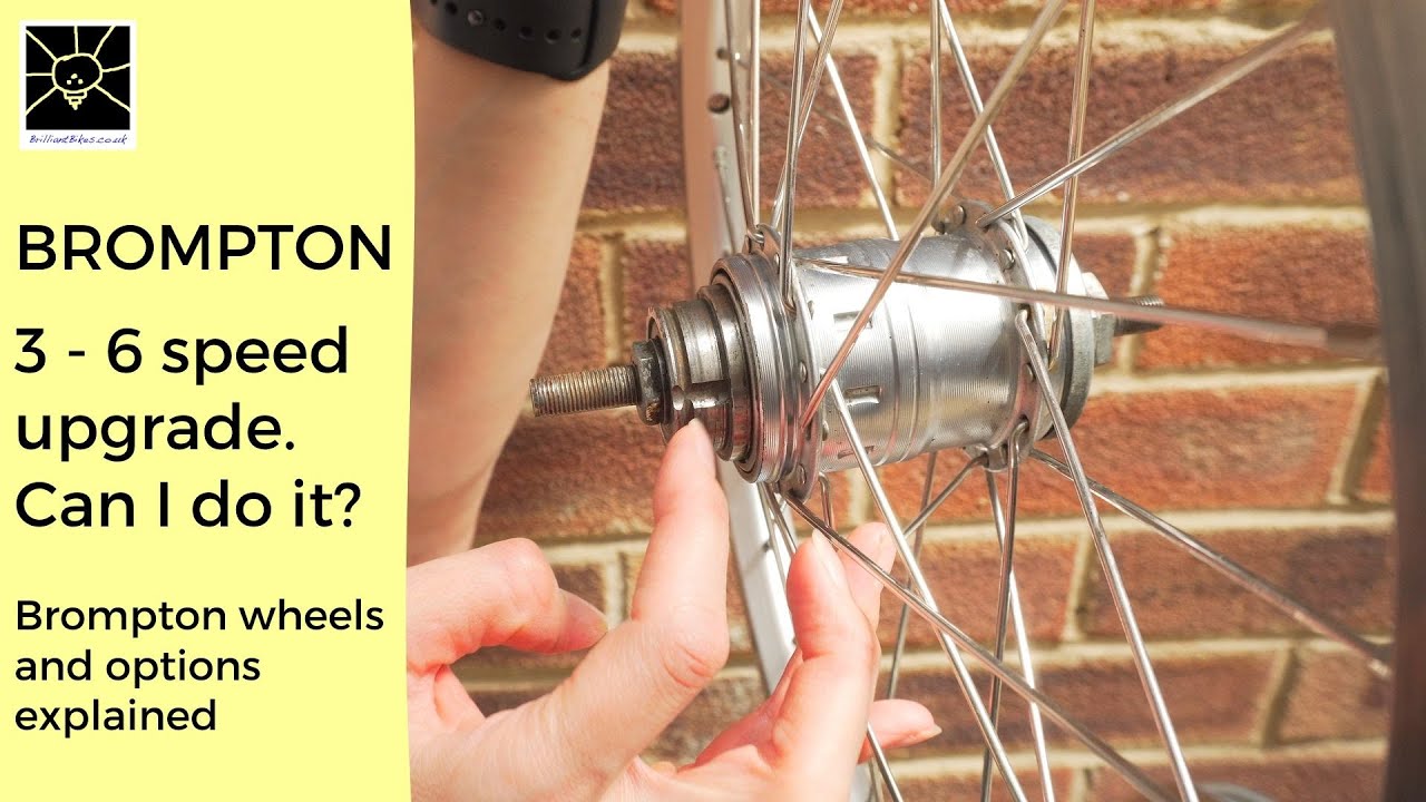 Brompton 3 to 6 speed upgrade - is it possible?