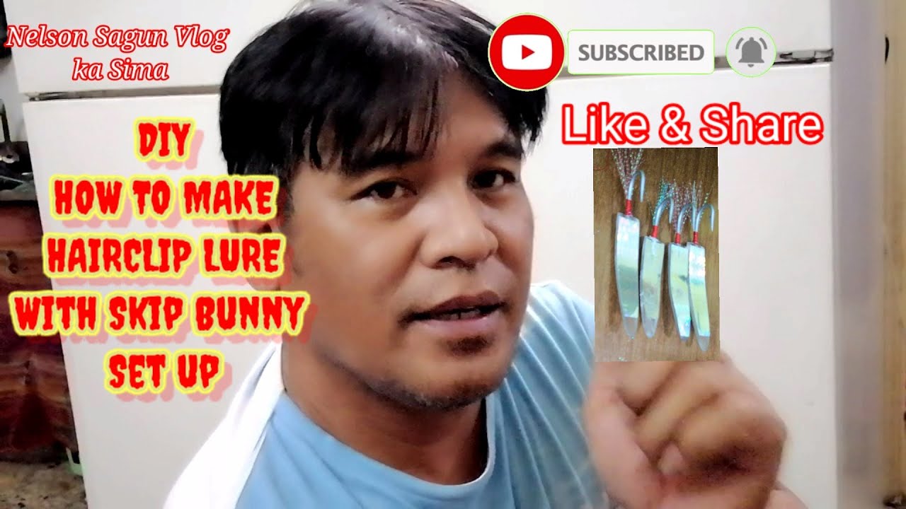 Vlog #057  DIY... HOW TO MAKE HAIRCLIP LURE, SKIP BUNNY & HAIRCLIP SET UP