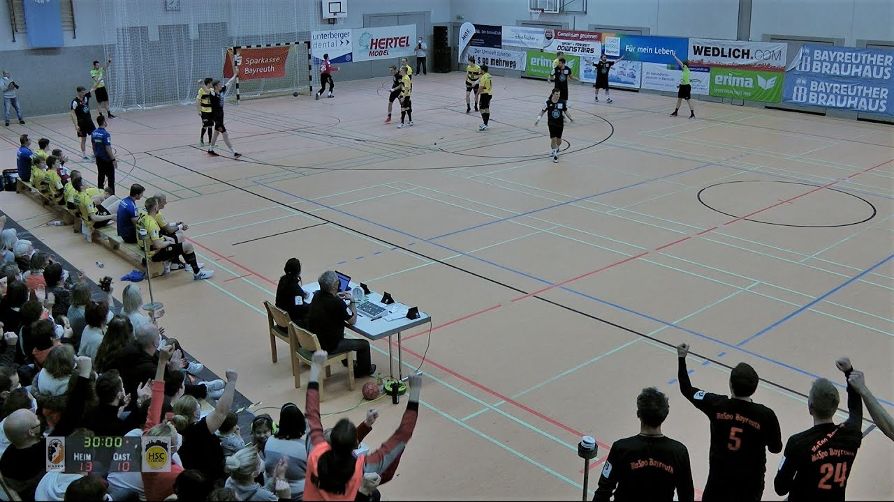 HaSpo Bayreuth –  HSC 2000 Coburg II, 1.Halbzeit (20.11.2021, Herren 3.Liga)