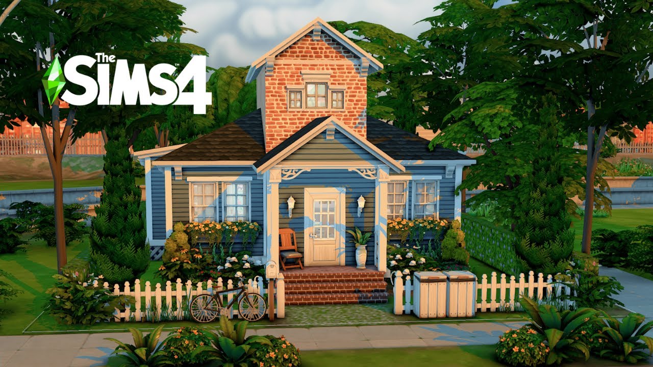Rumah Mungil Untuk Single Mother dan Anak Kembarnya | The Sims 4 Indonesia Speed Build