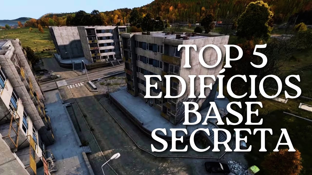 DayZ - TOP 05 EDIFÍCIOS PARA CONSTRUIR BASE SENDO INICIANTE NO Dayz (PC XBOX PS4 PS5 CONSOLE)