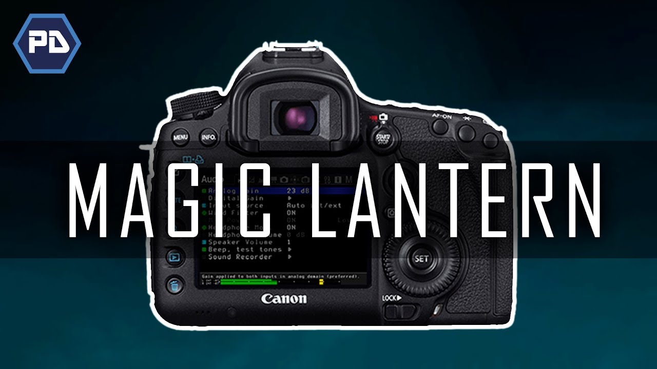 Magic Lantern: Recursos e instalação - 2017