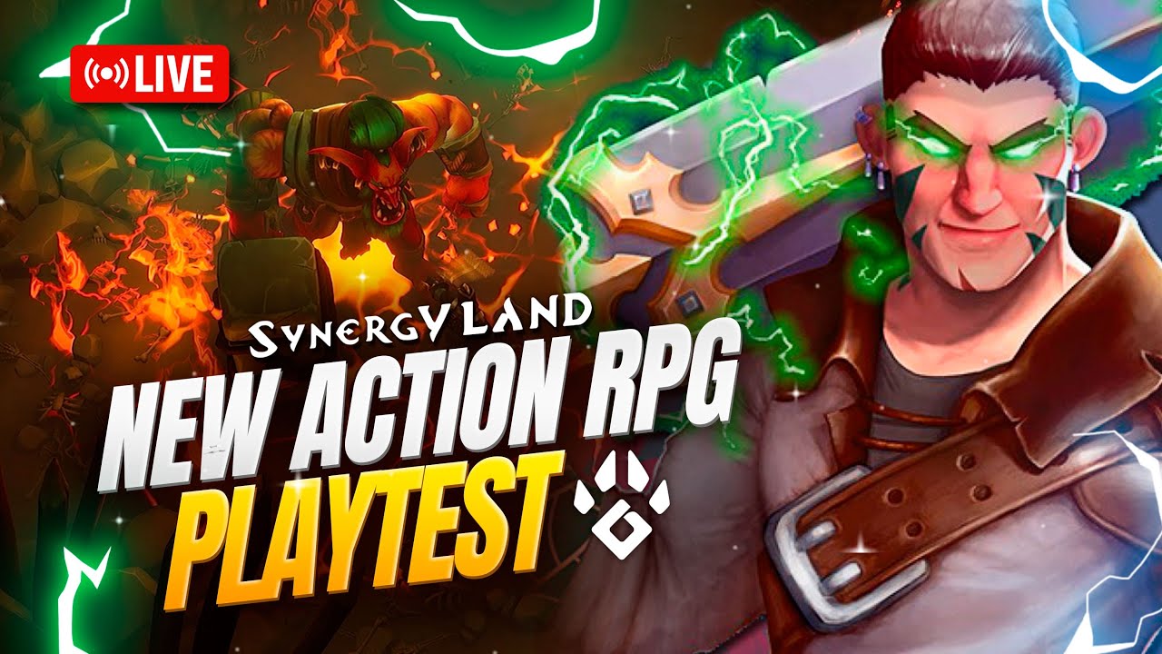 Synergy Land Dungeon Gameplay playtest - new Play to earn game!
