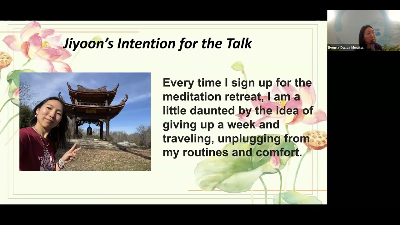 Why Meditation Retreat?:- Jiyoon Lee - 260104 - Sunday Awakening Heart