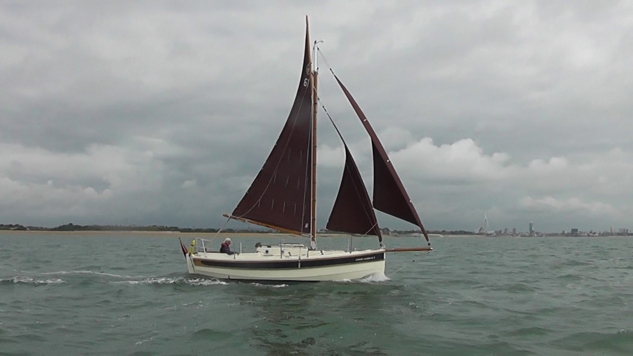 Cornish Crabber 22,  Mellow - May 2017 in the  Solent