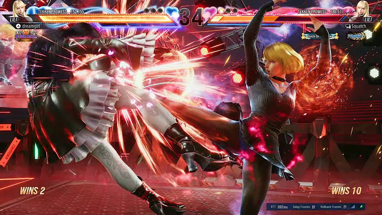 Tekken 8 - Lili mirror match