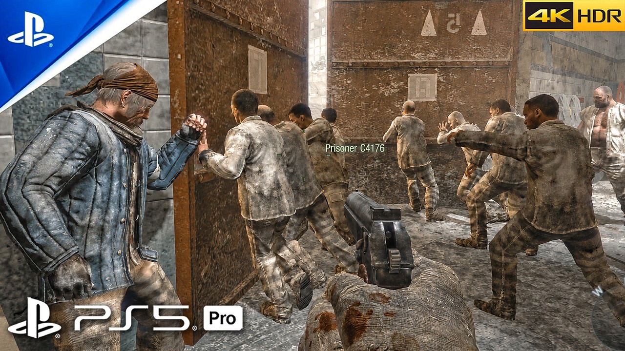 Call of Duty: Black Ops (PS5 PRO) Epic Vorkuta Prison Break Mission [4K 60FPS HDR]