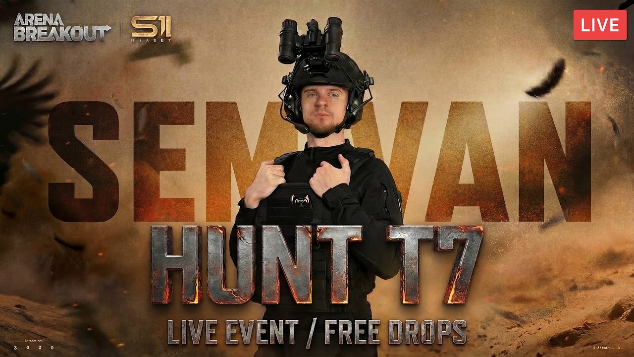 Livestream Challenge — Hunt T7 in 3 Hours... Arena Breakout