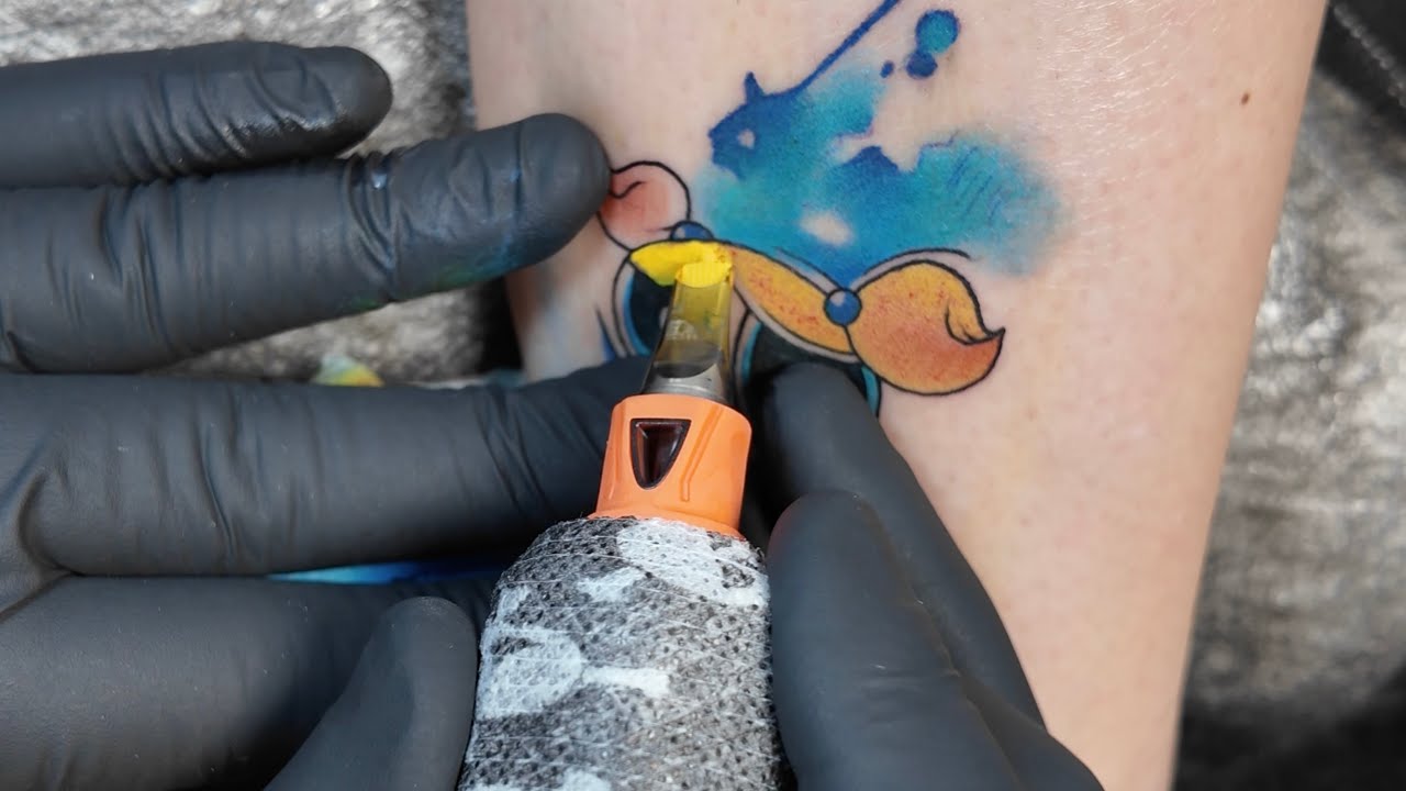 WATERCOLOR TATTOO BLENDING