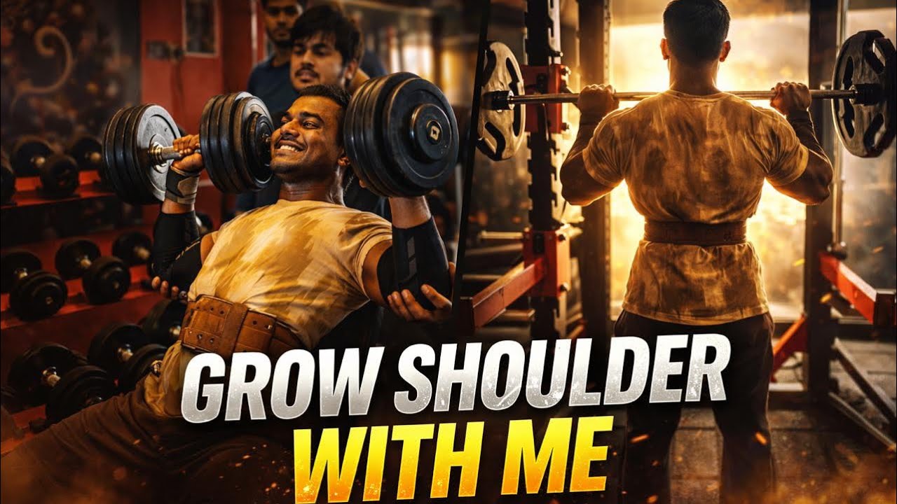 Grow shoulder with me / be natural 
