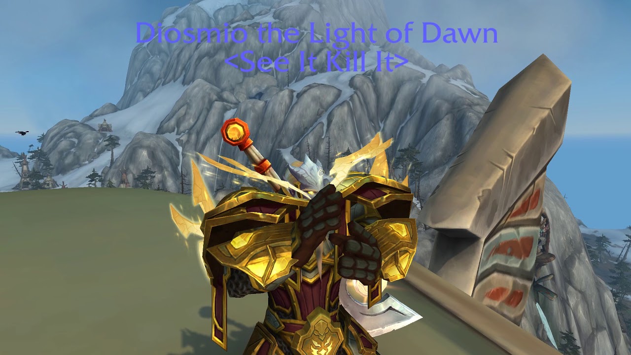 World Of Warcraft Finally LIGHTFORGED Heritage Armor!!
