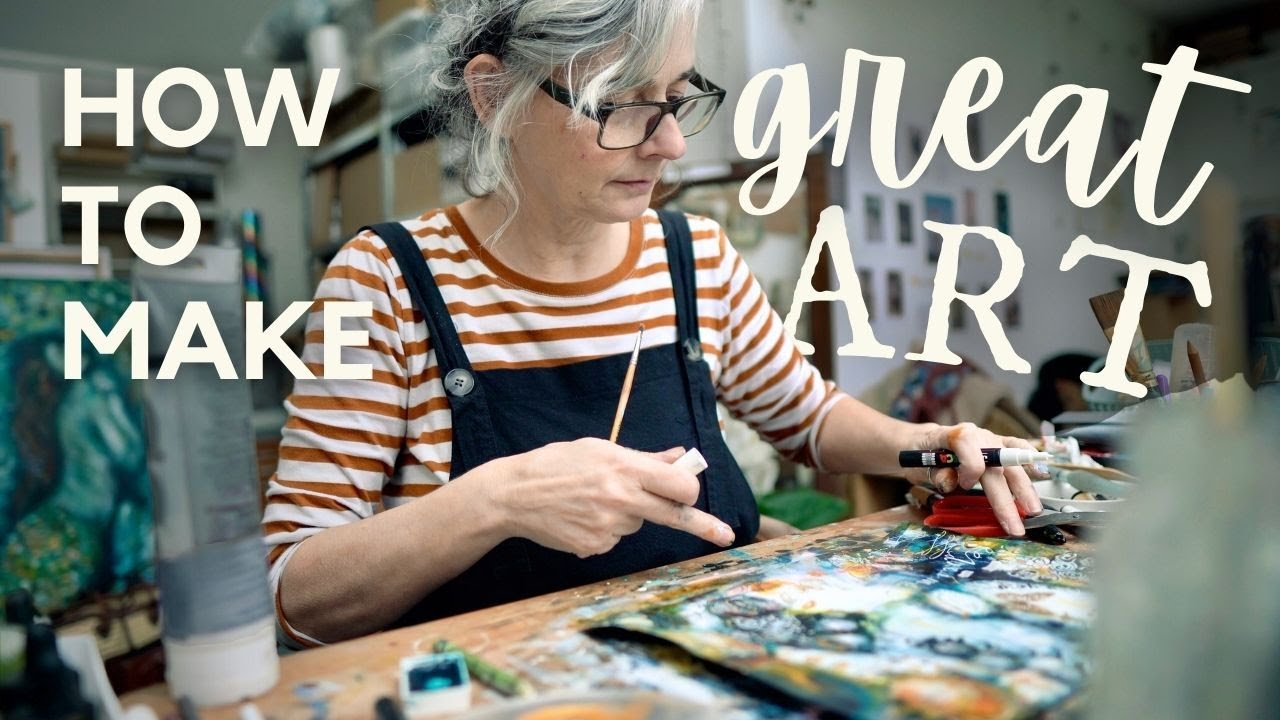 How to ACTUALLY make GREAT ART! ✨ Paint with Me ~ start to finish | Suitable for all levels
