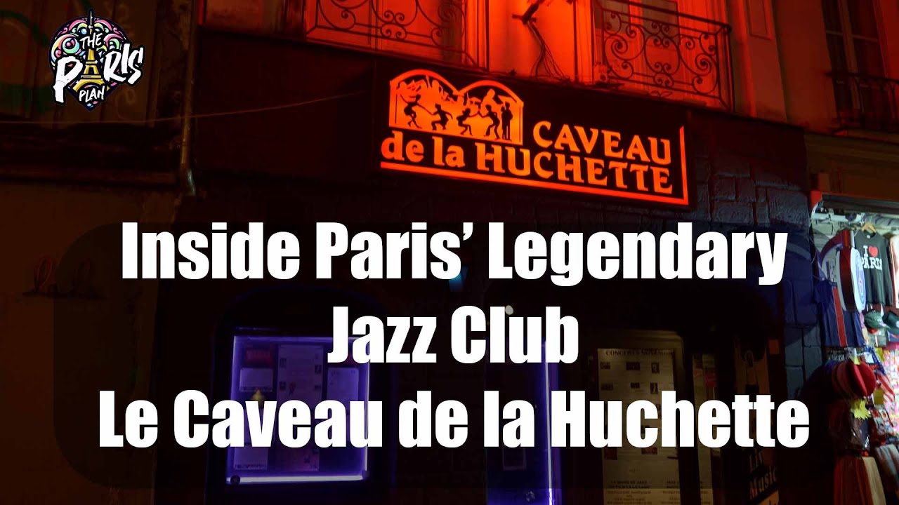 Внутри легендарного парижского джаз-клуба Le Caveau de la Huchette