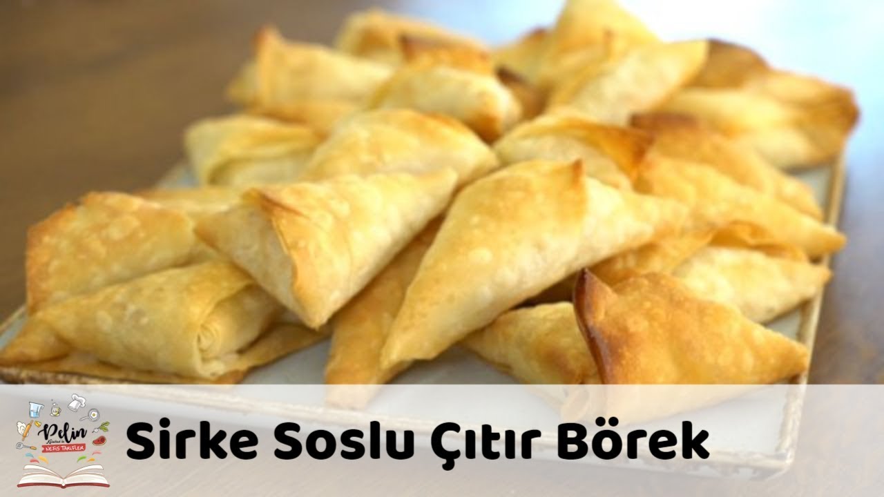 Sirke Soslu Çıtır Börek Tarifi