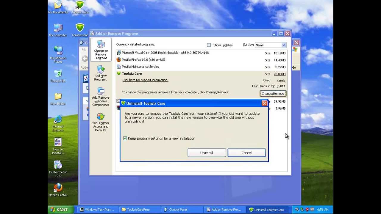 How to Uninstall Toolwiz Care 3.1