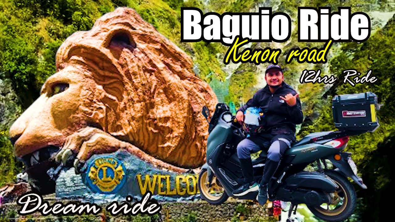 BAGUIO RIDE LAGUNA TO BAGUIO VIA KENNON ROAD l NMAX155