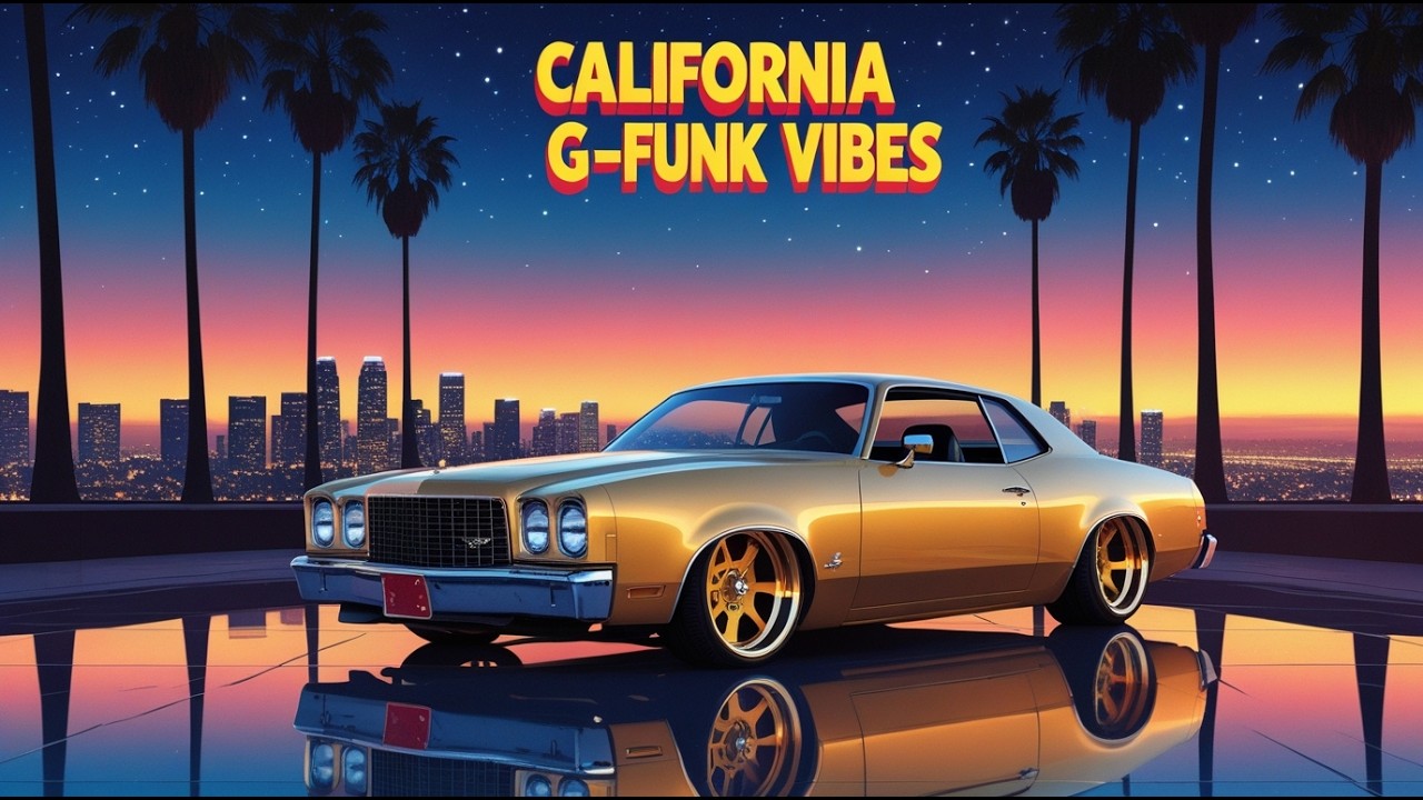 Sunset City G-Funk Flow 🌆 | California Coastal Cruise & Chill Beats
