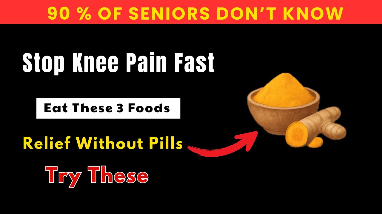 3 Powerful Foods That Stop Knee Pain Naturally (Inflammation Relief!)