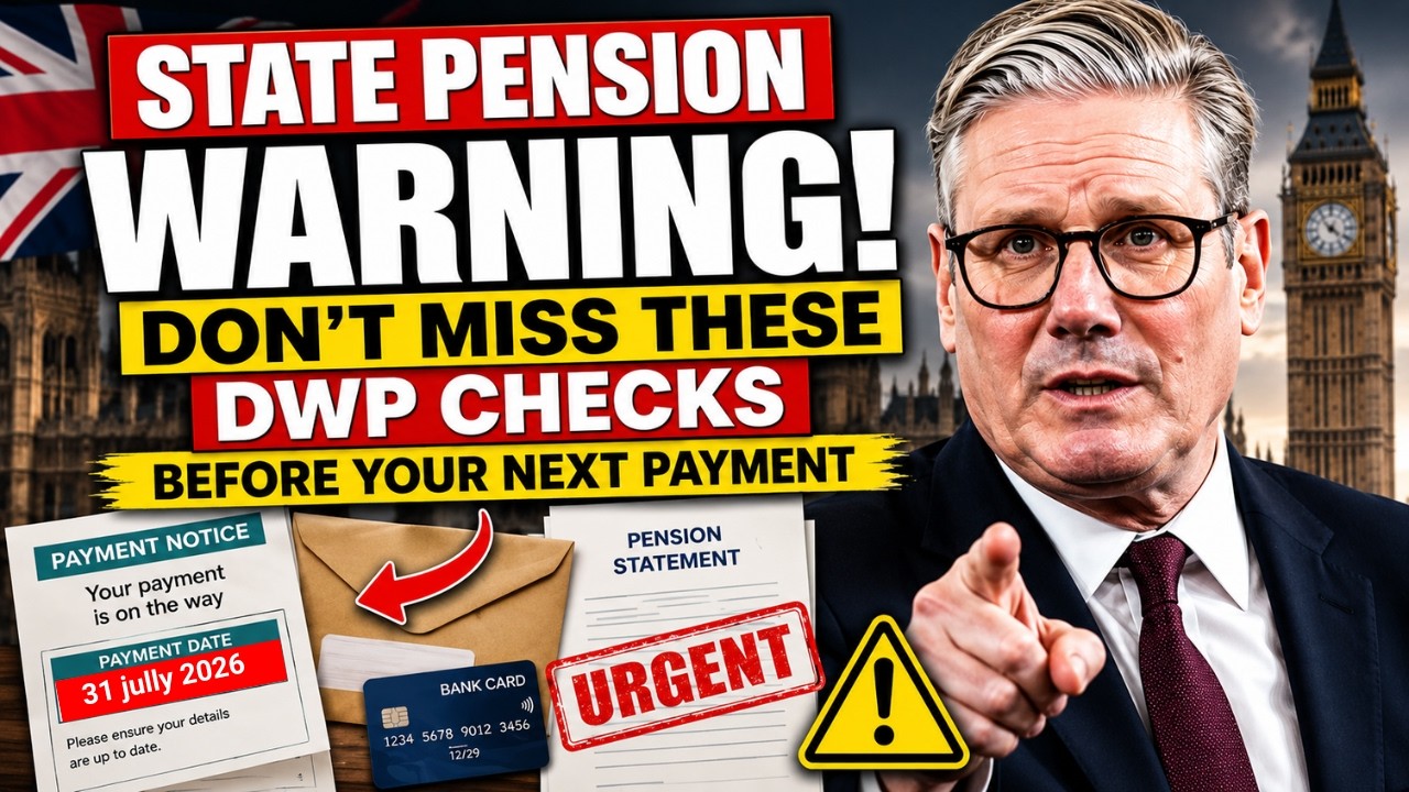 STATE PENSION WARNING: Complete These DWP Checks NOW Before Your Next Payment Is Delayed!