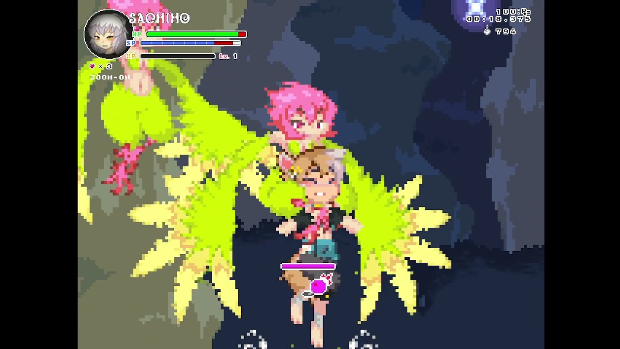 Echidna Wars DX 3-1 FAILED RUN