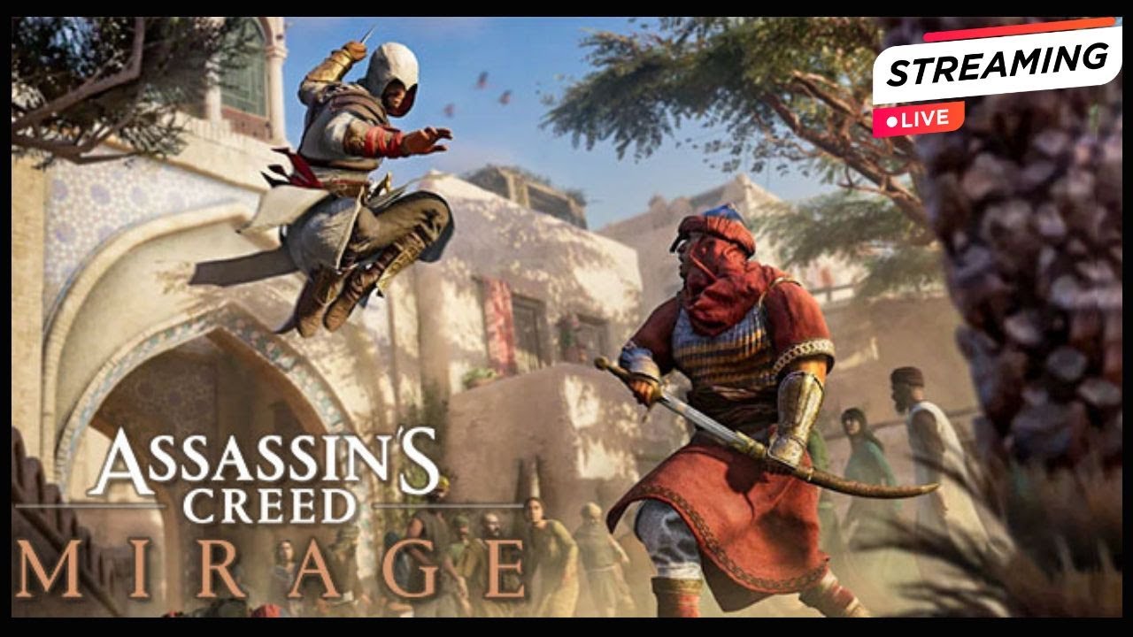 ASSASSINS CREED MIRAGE journey day 4 |#itsalexxgaming#shortslive#livestream #games #pcgaming