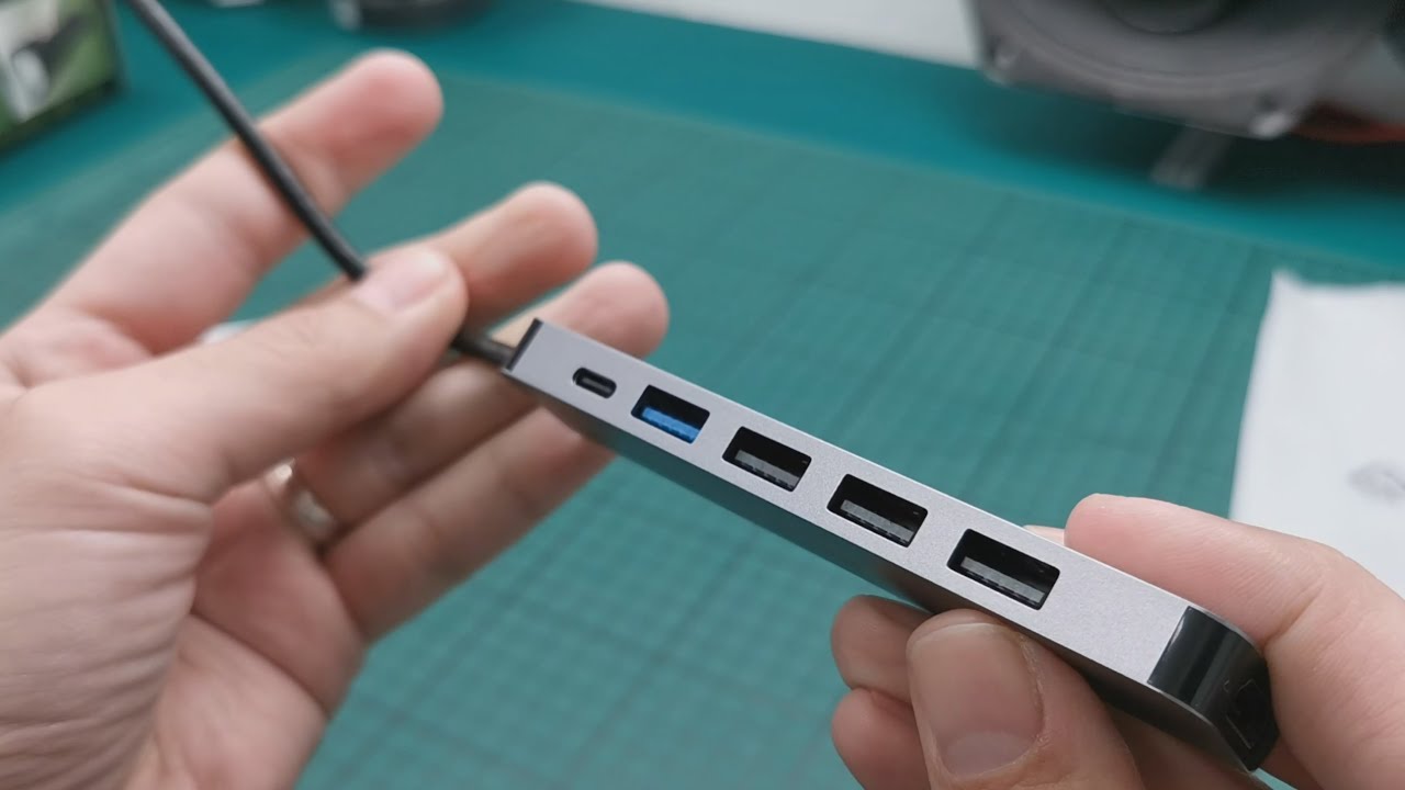 JESWO NC601 USB C Hub with HDMI output - test and a lot of confusion