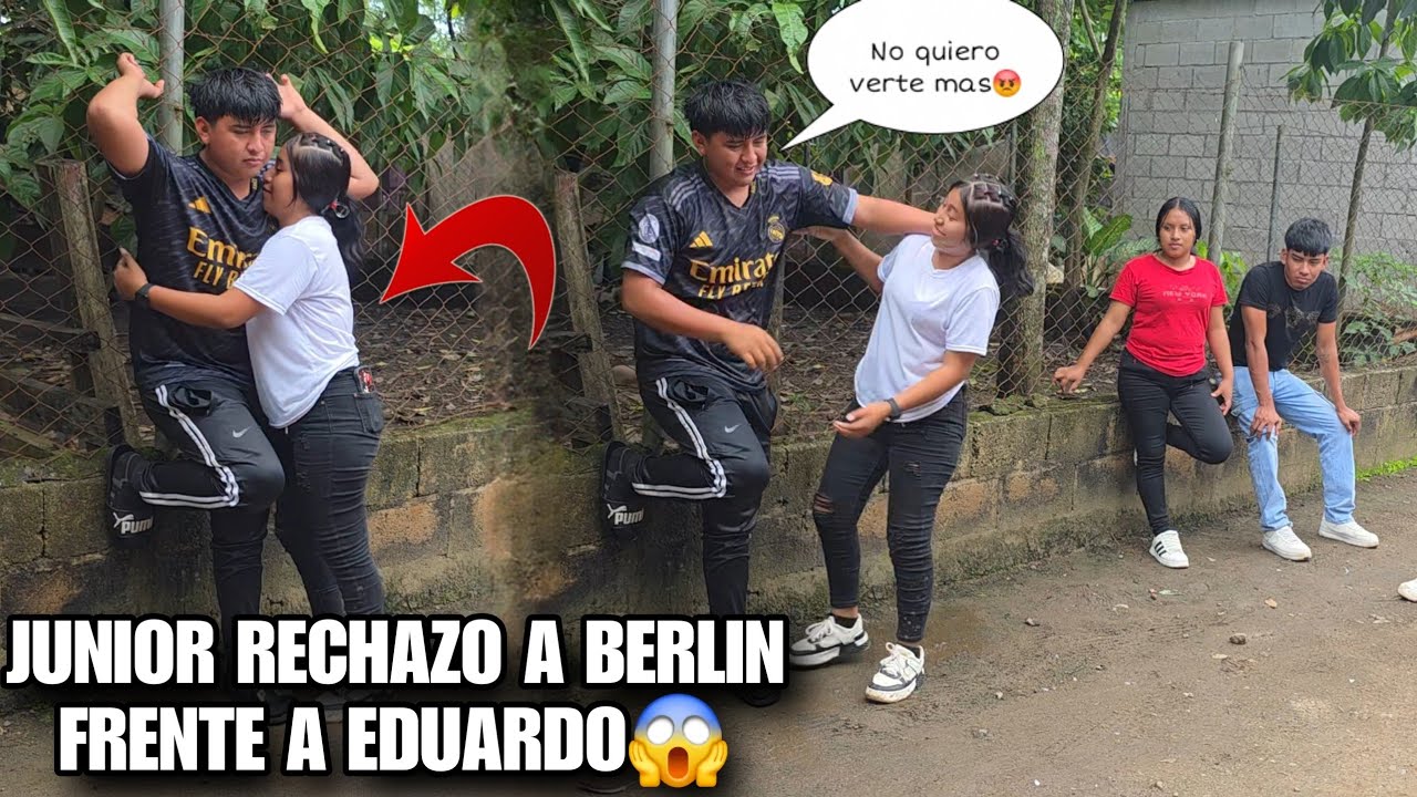 JUNIOR Rech4z0 A BERLIN Frente A Todos💔No Quiere Volver A Verla En Su V1d4 Frente A EDUARDO😭😱