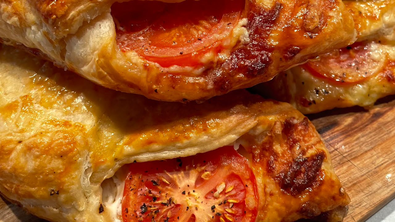 HAM, CHEESE & TOMATO PRET PASTRIES RECIPE - LUNCH IDEA