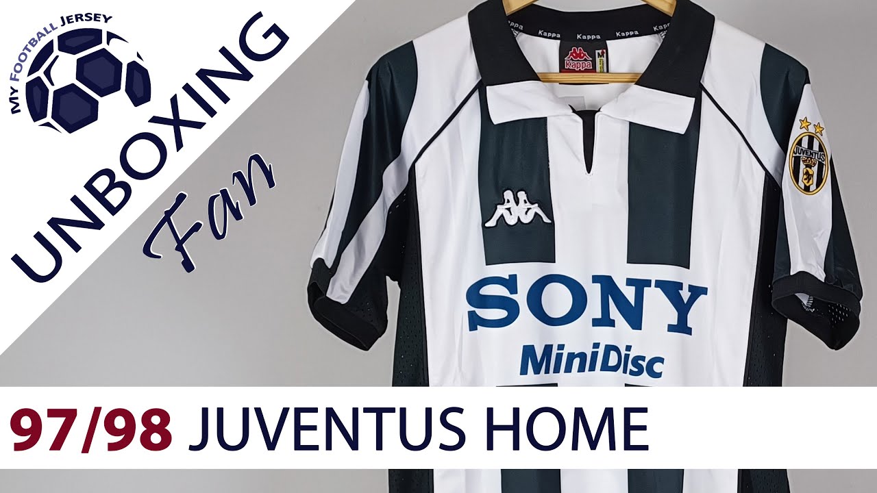 Juventus Home Retro Jersey 97/98 Del Piero (JJSport) Fan Version Unboxing Review